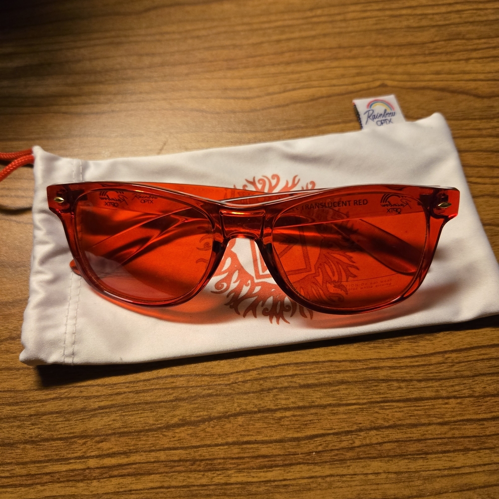 Rainbow Optx Red Therapy Glasses